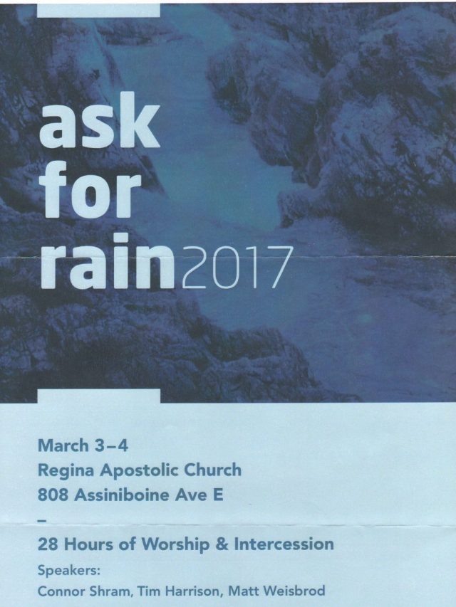 Ask for Rain
