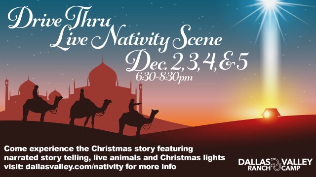Drive-thru Nativity