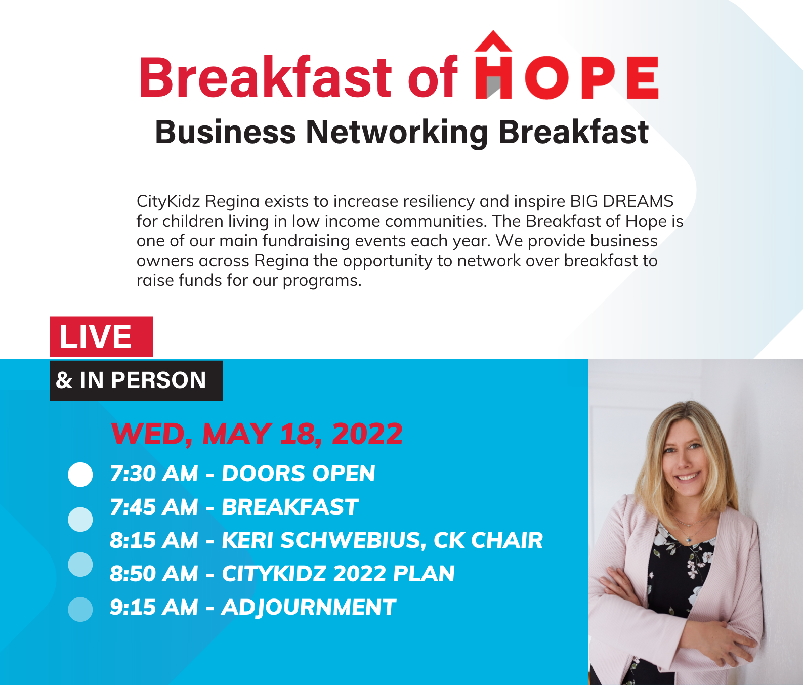 breakfast of hope poster