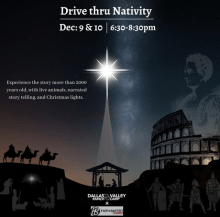 Drive-Thru Nativity 2022